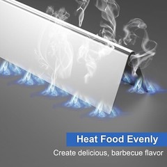 15.3″ Stainless Steel Flavorizer Bars 7636 for Weber Spirit 300 Series E310 E320