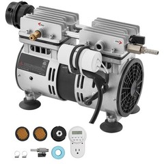 Uimoso Pond Aerator for Lakes up to 3Acres with 5.2CFM 3/4HP Air Compressor 550W