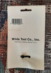 Wilde Screwdriver Large Acetate Handle with Stubby Shank, Made in the USA
