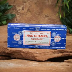Satya Sai Baba Nag Champa Agarbatti Pack of 2 Incense Sticks Boxes 250gms Each