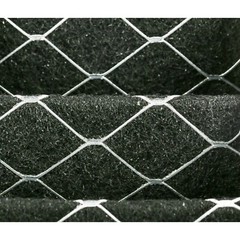 5-Micron Activated Carbon Outer Air Filter for Allergen/Odor Removal, Two Pack