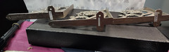 3 pcs lot of Shelf Brackets Iron Silver Finish Floral Ornate Decorative 7″ x 7″