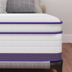 12″14″ Gel Memory Foam Spring Hybrid Queen Mattress Twin Full King Size In A Box