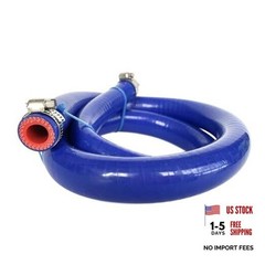Blue Silicone Tubing Heater Hose 13MM (1/2″) x 3.28FT – High Temp Reinforced
