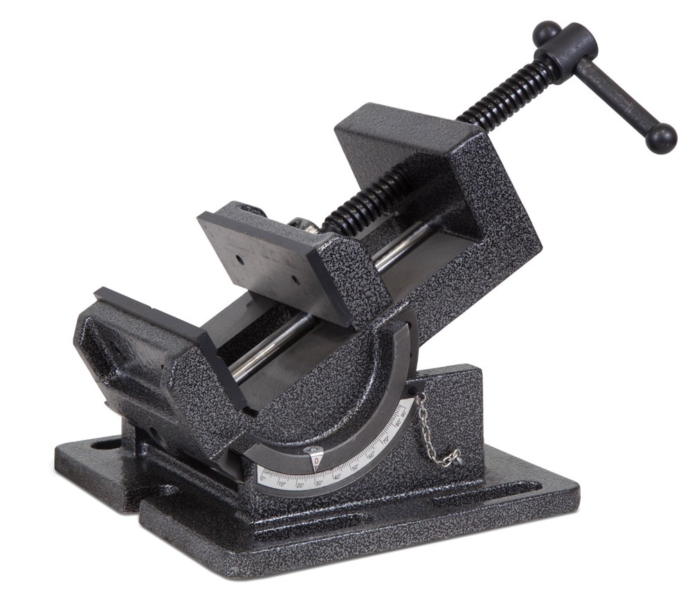 WEN TV434 4.25-In Industrial Strength Benchtop/Drill Press Tilting Angle Vise