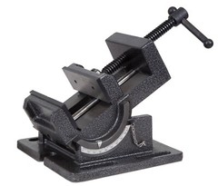 WEN TV434 4.25-In Industrial Strength Benchtop/Drill Press Tilting Angle Vise