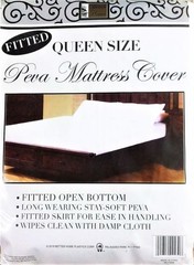 Queen Size Waterproof Mattress Protector – Easy Care Eco-Friendly PEVA