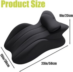 US Wedge Pillow For Couple Intimacy Foam Perfect Position Ergonomic Butt Cushion