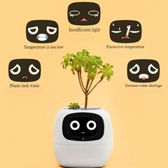 Ai Smart Planter Smart Plant Care Pot Ai Chips 7 Sensors 49 Expressions