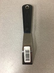 Hyde Black/Silver 1 1/4″ W X 7 5/8″ L High-Carbon Steel Bent Stiff Putty Knife