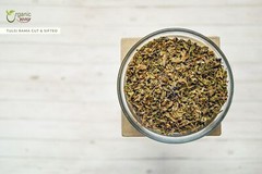 Organic Way Tulsi Rama (Holy Basil) Cut & Sifted – Kosher & USDA Certified