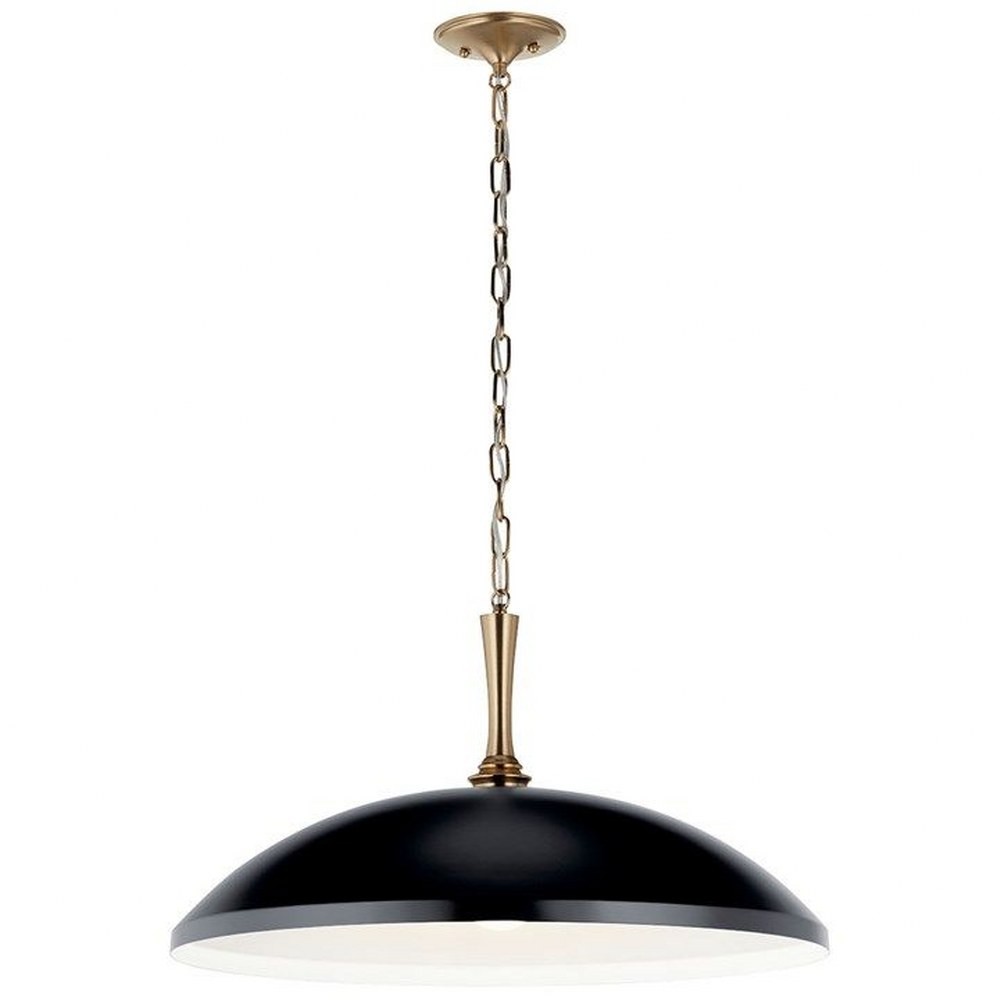 Delarosa – 1 Light Pendant In Traditional Style-12.75 Inches Tall and 24.25