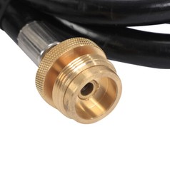 6FT Propane Adapter Hose LP Tank 1lb to 20lb Converter For QCC1 Type Gas Grill