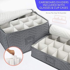 China Storage Containers Plate Cup Flatware Platter Hard Shell Stackable Holders
