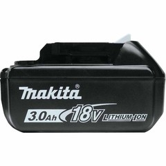 Makita BL1830B 18V LXT Lithium-Ion 3.0Ah Battery, Impact Resistant Outer Case