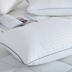 King Size Egyptian Cotton Pillow Protectors with Zipper 2 Pack 20 x 36″