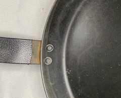 De Buyer Blue Carbon Steel Crepe Tortilla Omelet Pan 9.5” France