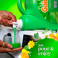 Laundry Detergent Liquid, Now with Odor Defense, Original Scent, 132 Fl Oz, 100