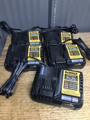 5 PACK 20V DEWALT CHARGER DCB1104 BRAND NEW