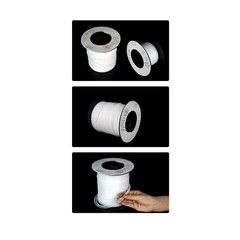 Clear Translucent PTFE Tubing Capillary Tube Pipe Hose -200℃ ~ 260℃ High Temp