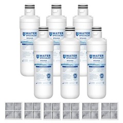 Waterspecialist Replacement for LG® LT1000P®, Water and Air Filter, 6 Combo