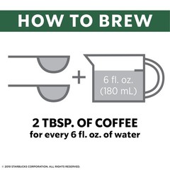 6 Pk Starbucks Caffe Verona Dark Roast Whole Bean Coffee 12 oz SEE DESCRIPTION