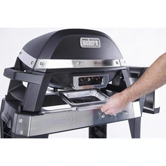 Weber 5012001 Pulse 2000 Portable Electric Grill, 2 Grill Zones BRAND NEW