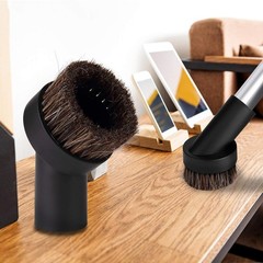 2Pcs Soft Bristle Vacuum Brush Round Brush Vacuum Attachment Universal Vacuum…