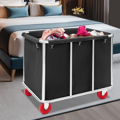 Commercial Laundry Cart with Wheels, Laundry Cart, Laundry Cart?for Home Hotel
