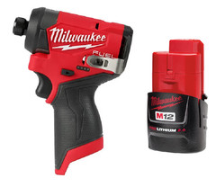NEW Milwaukee M12 3453-20 FUEL 1/4″ Hex Impact Driver GEN 3 + 2.0 Battery