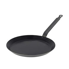 de Buyer – Force Blue – Blue Steel Crepe & Tortilla Pan – Nonstick Carbon Steel