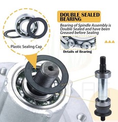 3 Pk Bosflag AM136733 AM143469 AM134292 AM137483 Spindle Assembly for John Deere