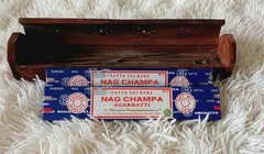 Satya Sai Baba Nag Champa Incense 15g Boxes Original Shrinivas Agarbatti 2 Pack