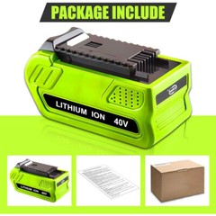 40V 5Ah For Greenworks G-MAX Lithium Battery 29472 29462 29252 20202 40 Volt