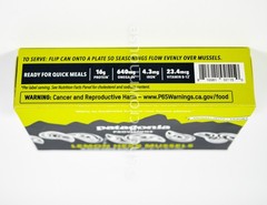 6 Patagonia Provisions Lemon Herb Mussels in XVirgin Olive Oil 4.2oz tin 11/2028