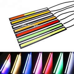 DC12V 17cm Car Daytime Running Lights DRL COB LED Strips Bright Fog Light 2pcs