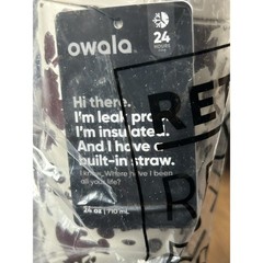 Owala Color Drop 24oz FreeSip Cowgirl Core Cow Print Water Bottle AUTHENTIC NEW
