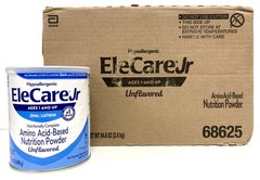 6 cans Nutrition Powder Unflavored Elecare Jr New Label Sept 2026