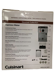 Cuisinart Manual Espresso Maker, 1.66 Quart, EM-100NP1 Stainless Steel
