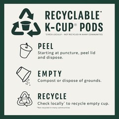 Starbucks K-Cup Coffee Pods, Dark Roast Coffee, Sumatra for Keurig Brewers, 100%