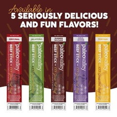 100% Grass Fed Summer Sausage Beef Sticks Free Beef Snack – High Protein…..