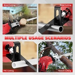 Cisivis 18V Cordless Reciprocating Saw for Milwaukee M18 Battery – Bare Tool