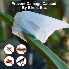 100PCS Garden Plant Fruit Vege Protect Drawstring Bags Against Insect Pest Bird