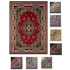 Large Traditional 8×11 Oriental Area Rug Persien Style Carpet -Approx 7’8″x10’8″