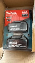 Genuine Makita BL1860B-2 18V 6.0Ah Lithium Battery 2-Pack – NEW – Ships from USA