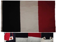 3×5 Embroidered France French Cotton Flag Large 3’x5′ Banner Grommets