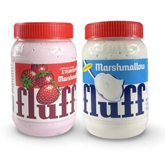 Marshmallow Fluff 2 Pack, 7.5 oz or 16 oz Choose Original or Strawberry Spread
