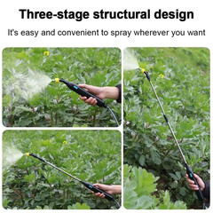 Rechargeable Electric Garden Plant Sprayer 5L Battery Powered Sprayer 2 Nozzles