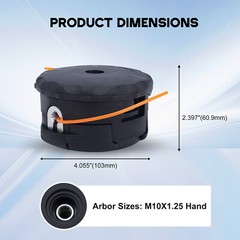 Speed-Feed 400 String Trimmer Head For Echo SRM-225 SRM-230 SRM-210 Free Ship