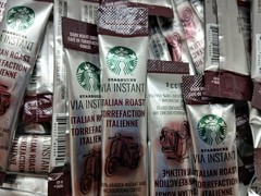 Starbucks VIA Instant Coffee Italian Dark Roast 50 Packets 100% Arabica Bulk New